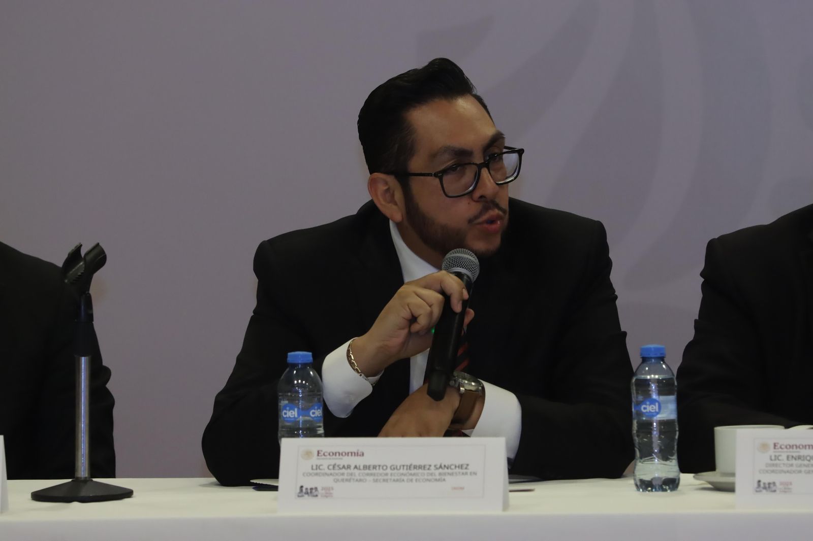 Querétaro es opción para ser un gran centro de abasto ante una emergencia nacional: César Gutiérrez.
